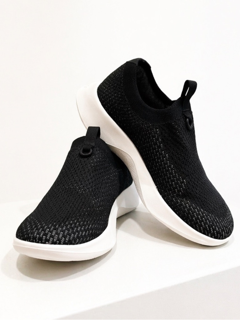 Allbirds Wool Runners Black Slip On Sneakers Lightweight Comfort